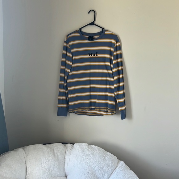 Huf Stripped Shirt - Picture 1 of 3